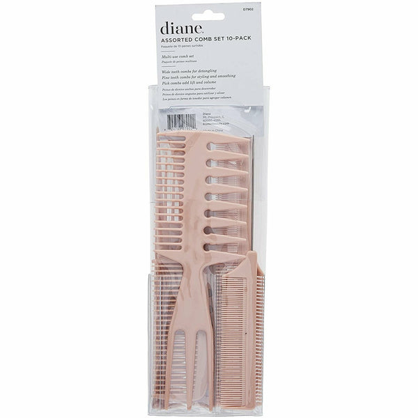 Diane gator clips, 4-1/2, black, 6 pack, D83C