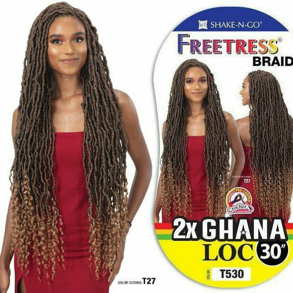 Freetress Synthetic Crochet Braid - 2x Ghana LOC 30 1