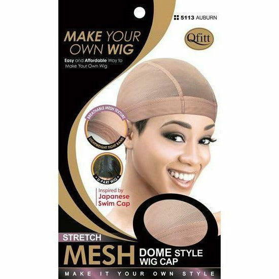 Qfitt - Organic Shea Butter & Olive Oil Treated Mesh Wig & Weave Cap