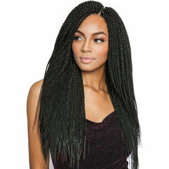 Mane Concept Synthetic Afri Naptural Kids Rock Crochet Braid - KR03 Senegalese Twist 12 1B