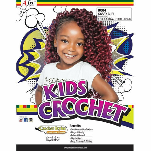 Afri-Naptural Kids Crochet Bohemian Soft Water (KC01)