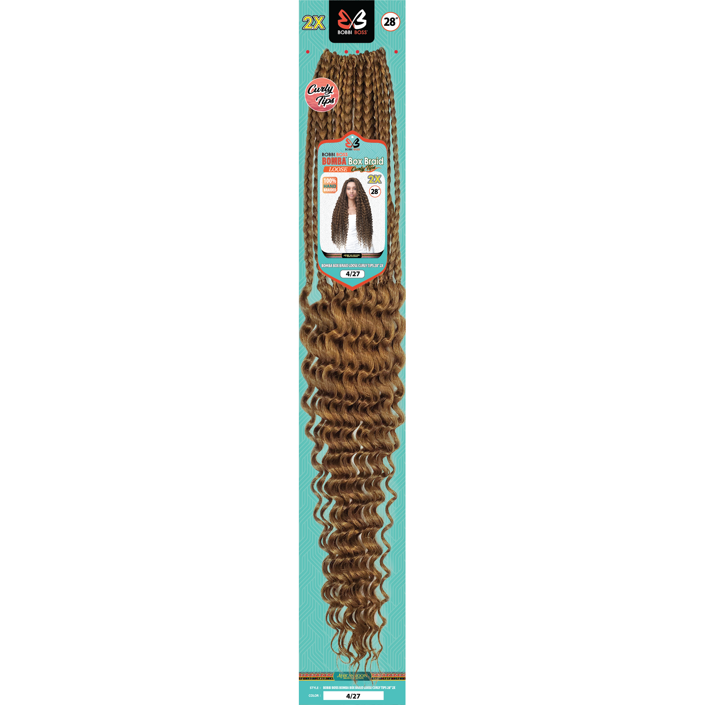 Bobbi Boss: Bomba Box Braid Loose Curly Tips 28