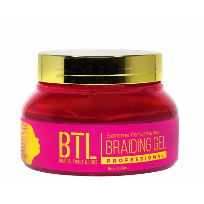 BTL Braid Gel Extreme Pink (8 oz & 16 oz) – BPolished Beauty Supply