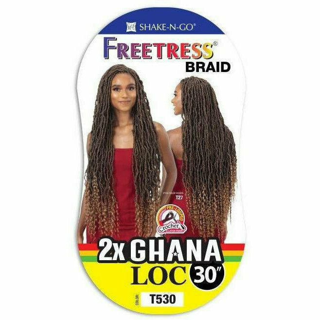 FreeTress: 2X Ghana Loc 30 Crochet Braids – Beauty Depot O-Store
