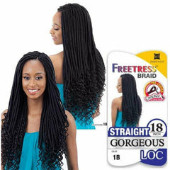 FreeTress: Straight Gorgeous Loc 18'' Crochet Braids – Beauty