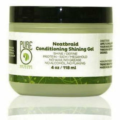 Radiant Hair: Pure O NeatBraid's Gleaming Conditioning Gel